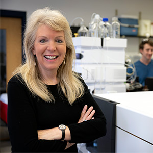 Susan Richardson in her lab