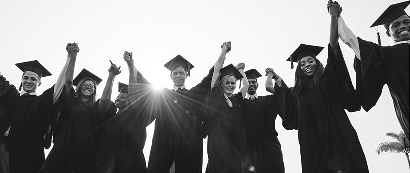 Graduates Celebrating