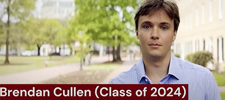 video featuring Brendan Cullen Class of 2024
