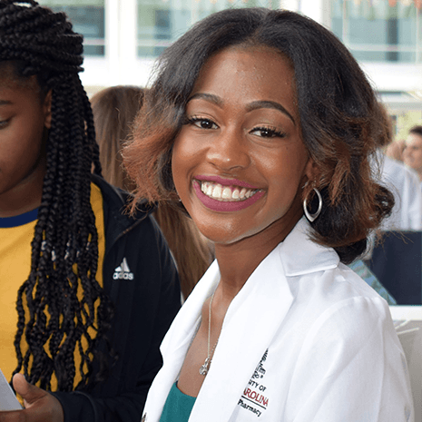 pharmacy student smiling