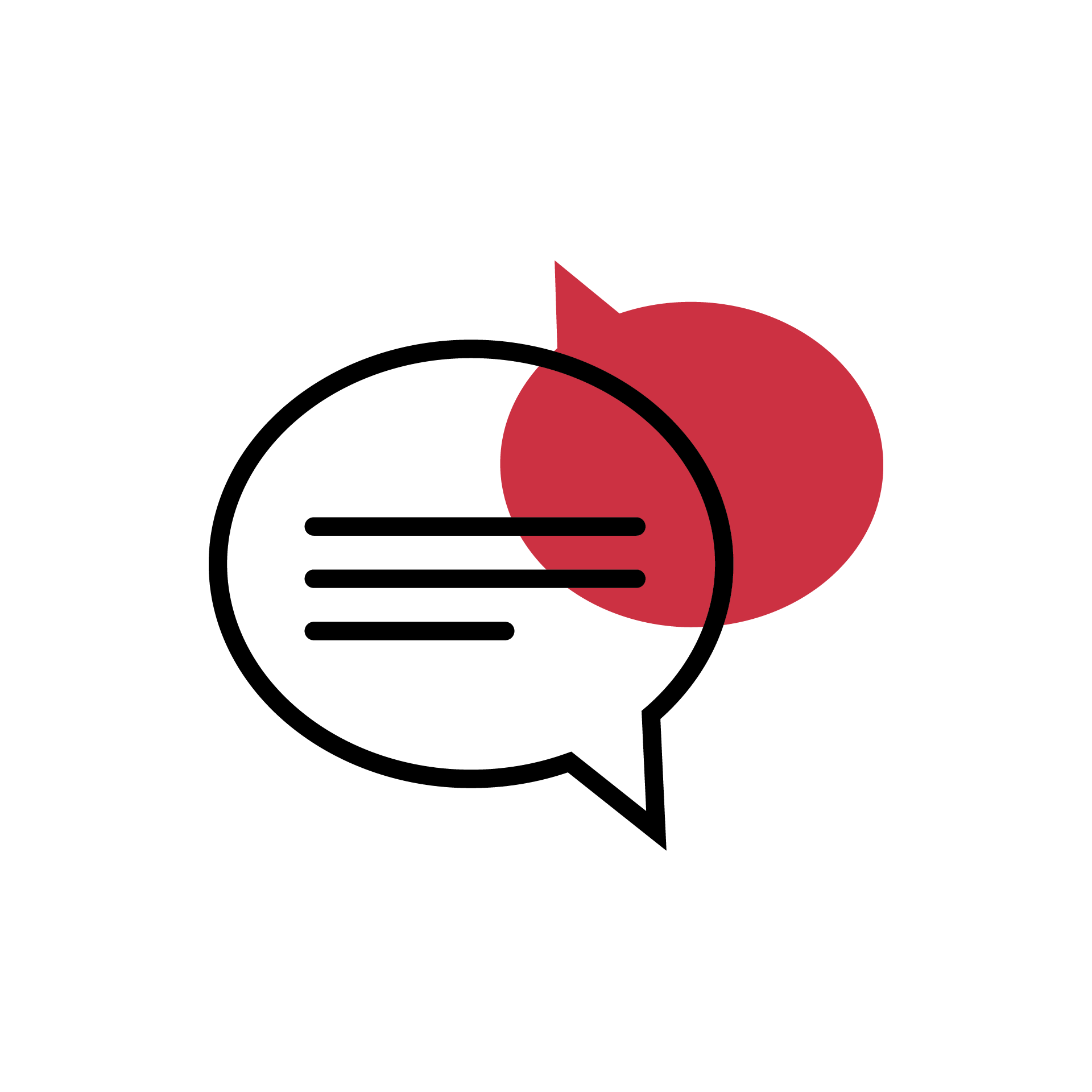 speech bubble icon