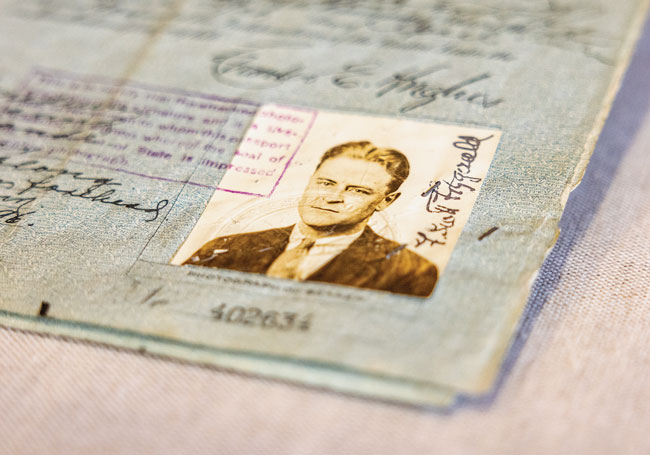 F. Scott Fitzgerald’s passport
